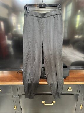 Alice + Olivia Black Track Jogger Pants